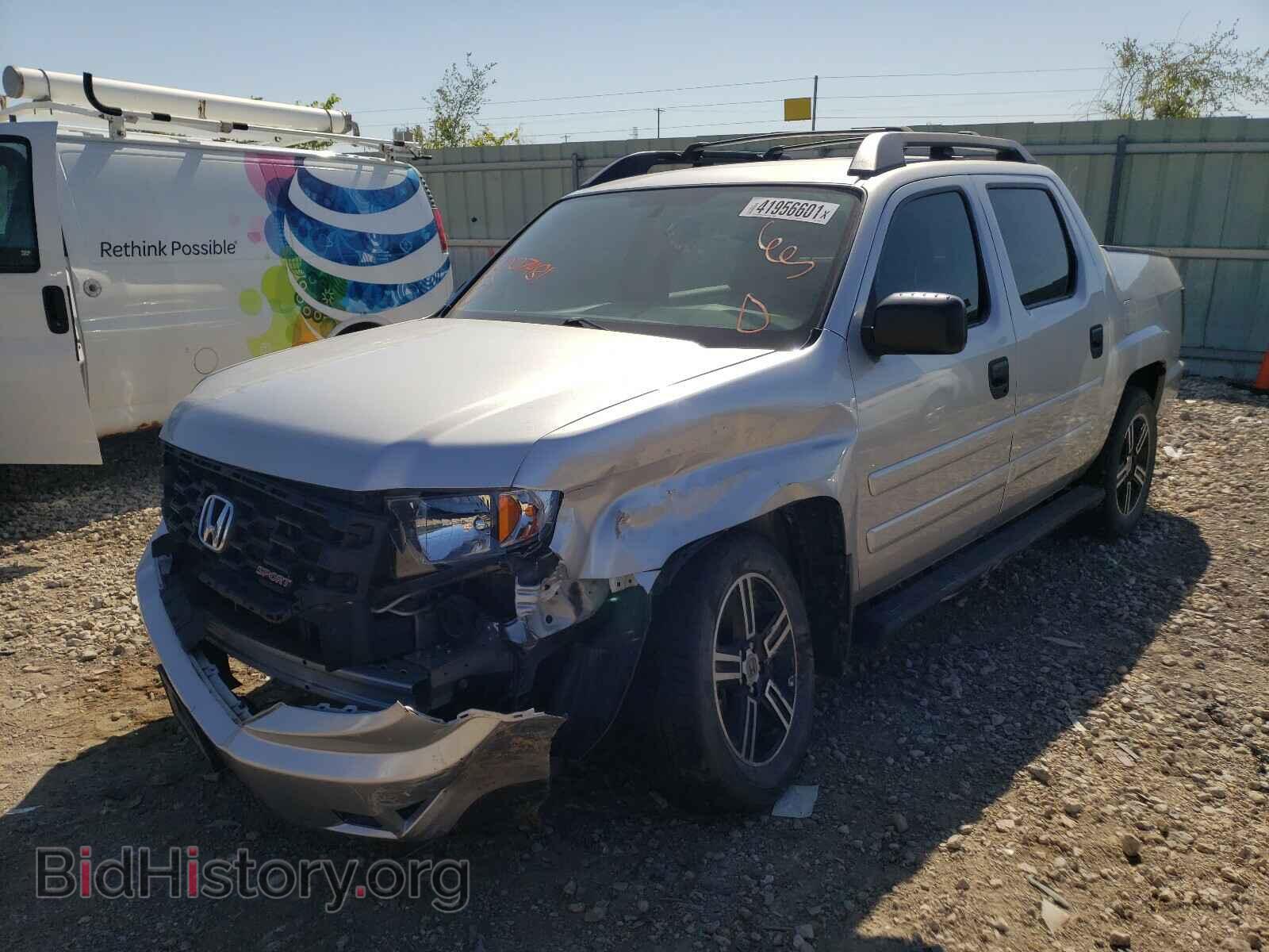 2014 HONDA RIDGELINE - VIN: 5FPYK1F7XEB007481 - Фото 2