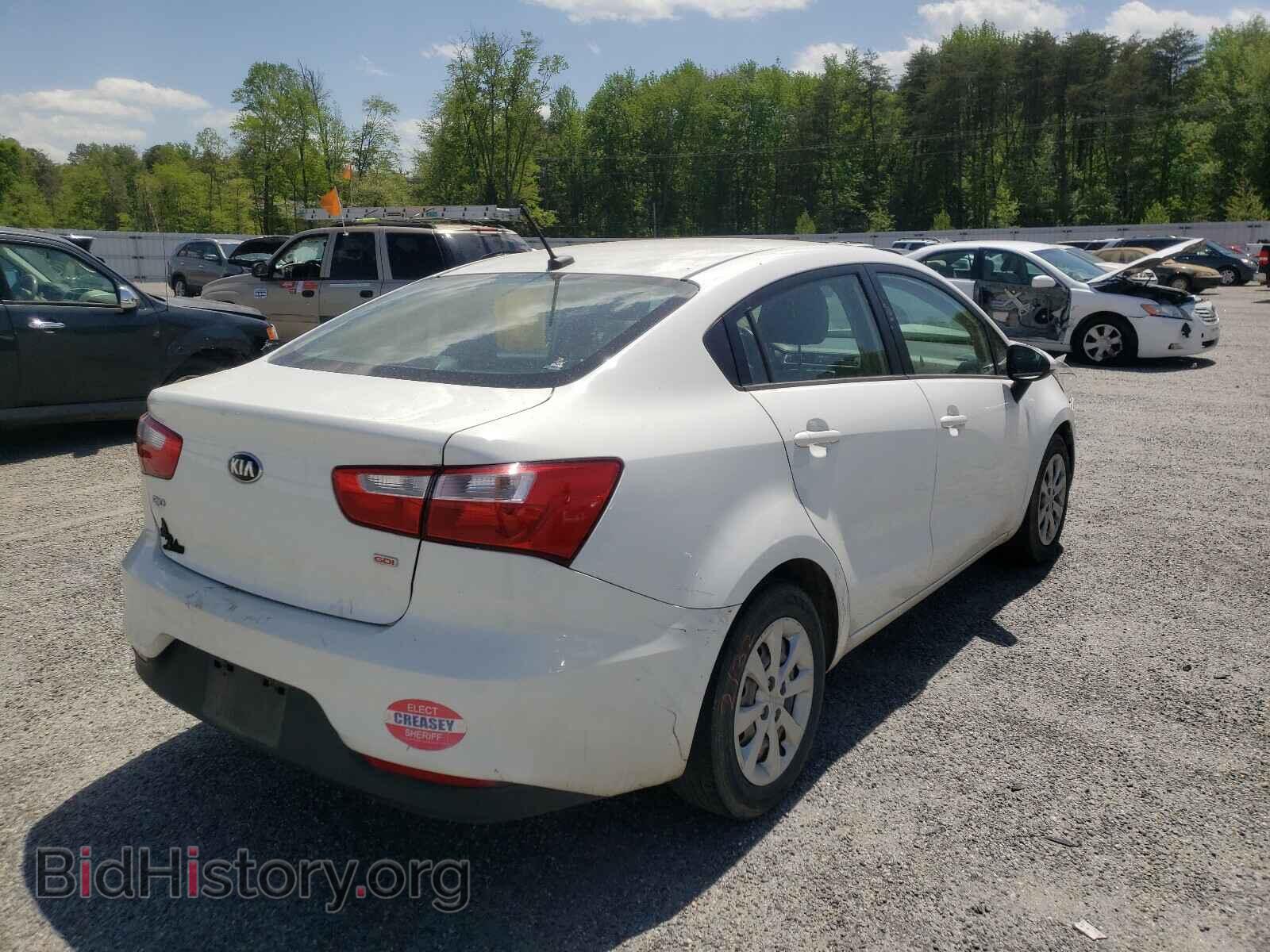 2016 KIA RIO - VIN: KNADM4A35G6554757 - Фото 4