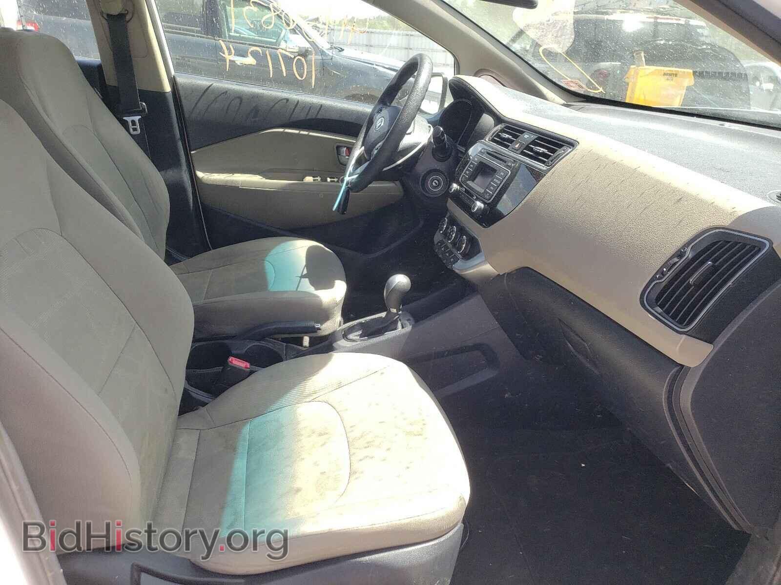 2016 KIA RIO - VIN: KNADM4A35G6554757 - Фото 5