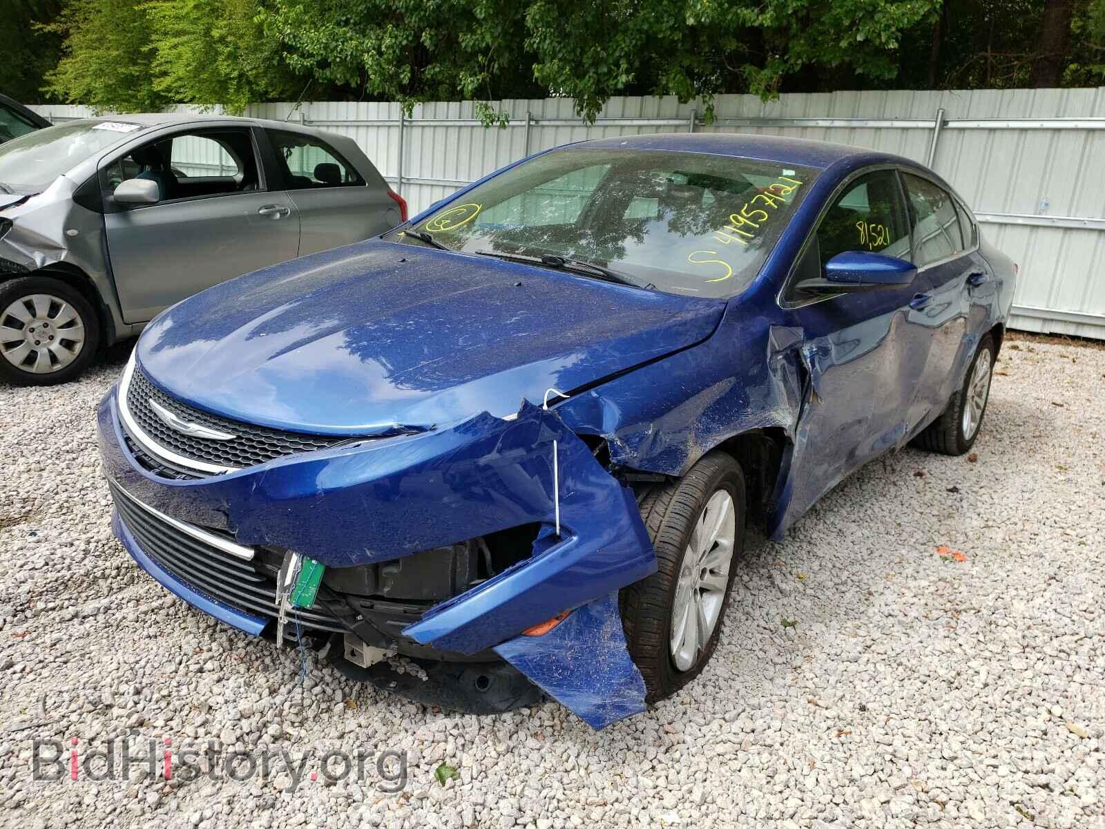 2015 CHRYSLER 200 - VIN: 1C3CCCAB7FN531606 - Фото 2