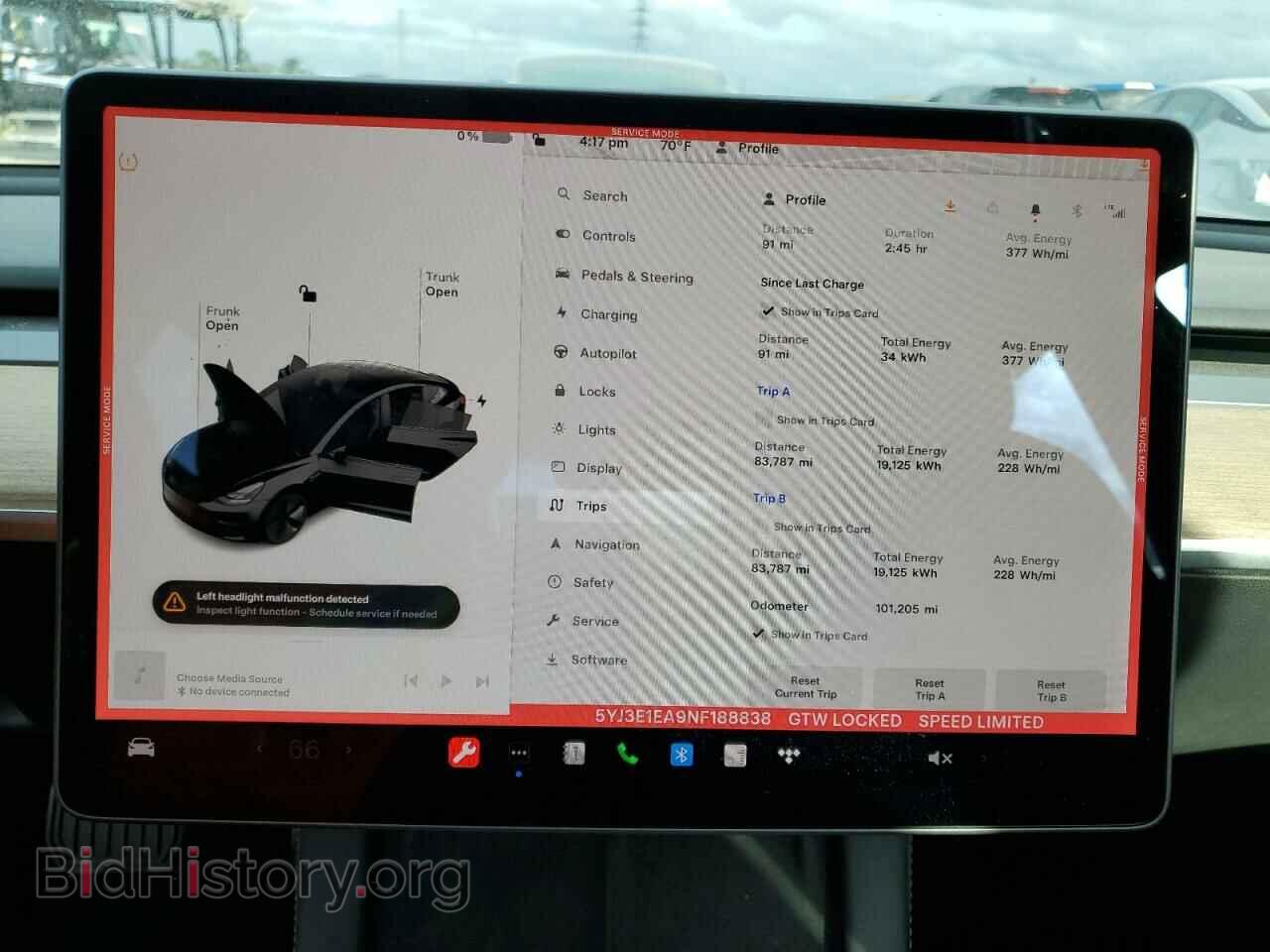 2022 TESLA MODEL 3 - VIN: 5YJ3E1EA9NF188838 - Photo 9