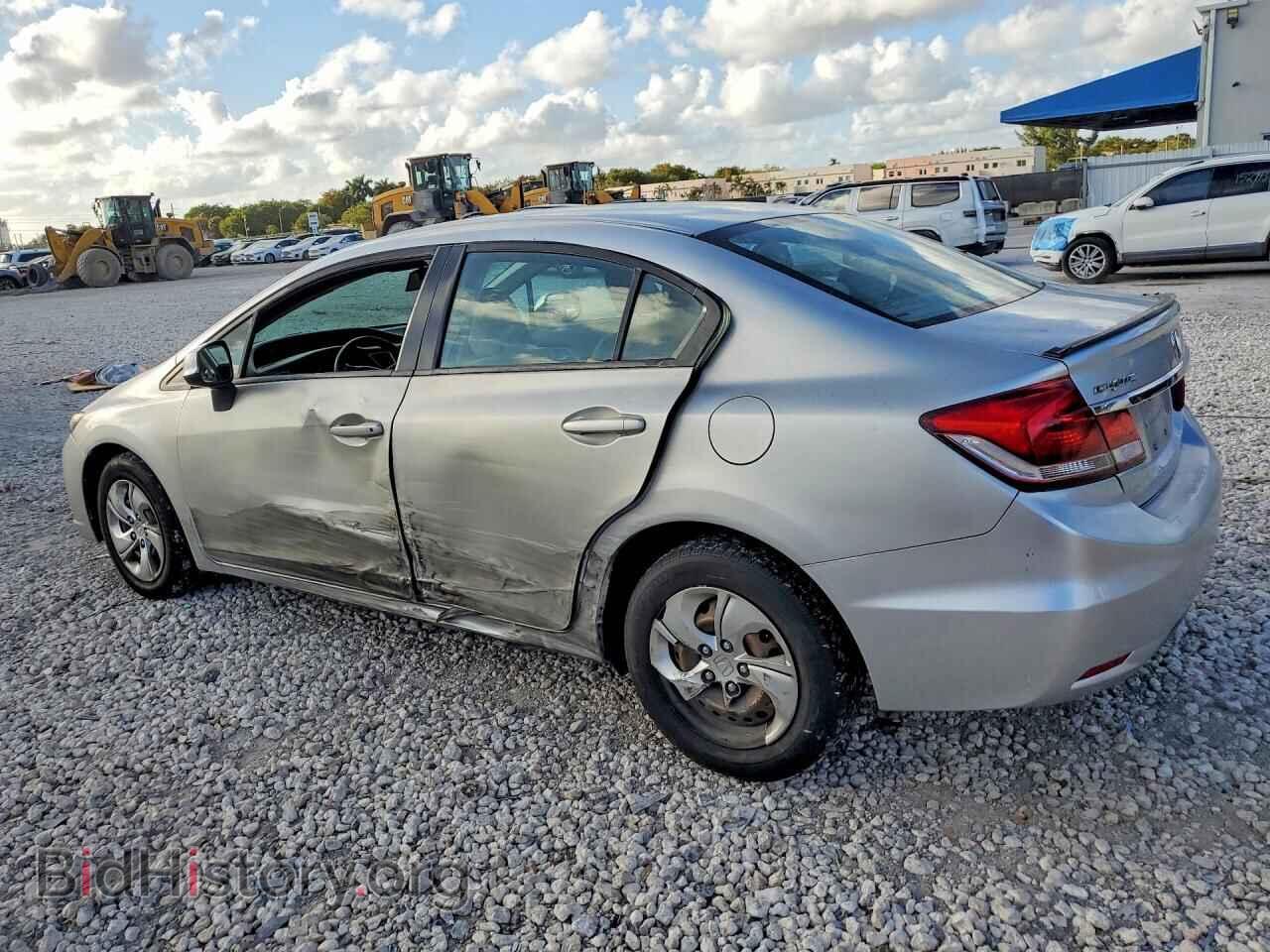 2013 HONDA CIVIC - VIN: 2HGFB2F51DH587458 - Фото 2
