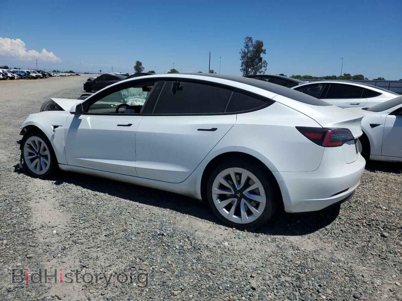 2022 TESLA MODEL 3 - VIN: 5YJ3E1EB5NF144182 - Фото 2