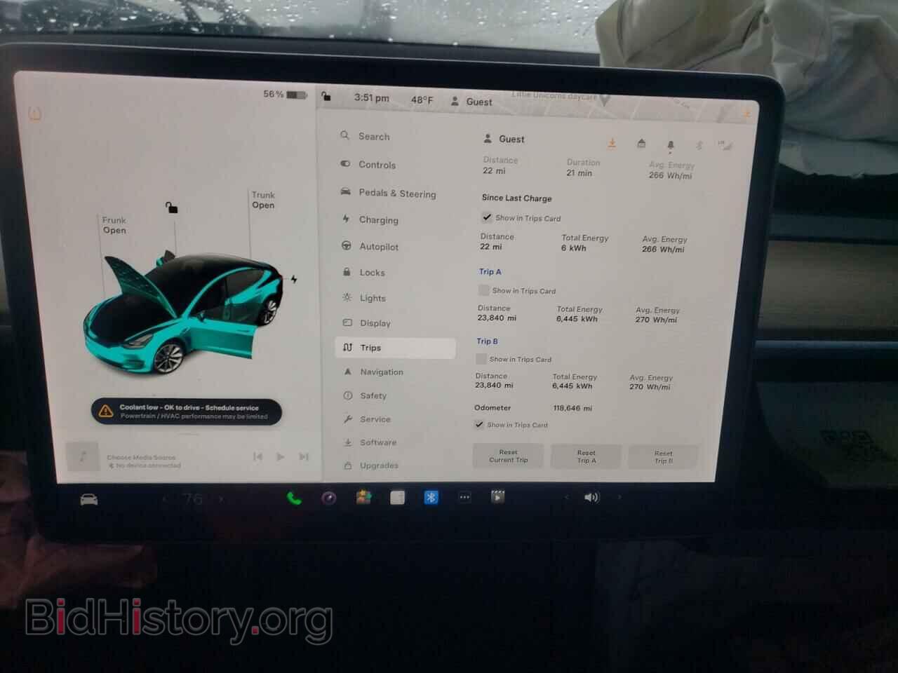 2022 TESLA MODEL 3 - VIN: 5YJ3E1EB5NF144182 - Фото 9