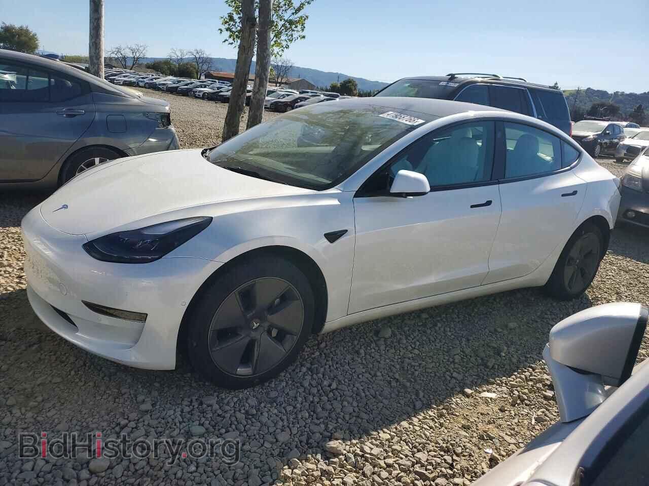 Photo 5YJ3E1EA4NF347197 - TESLA MODEL 3 2022