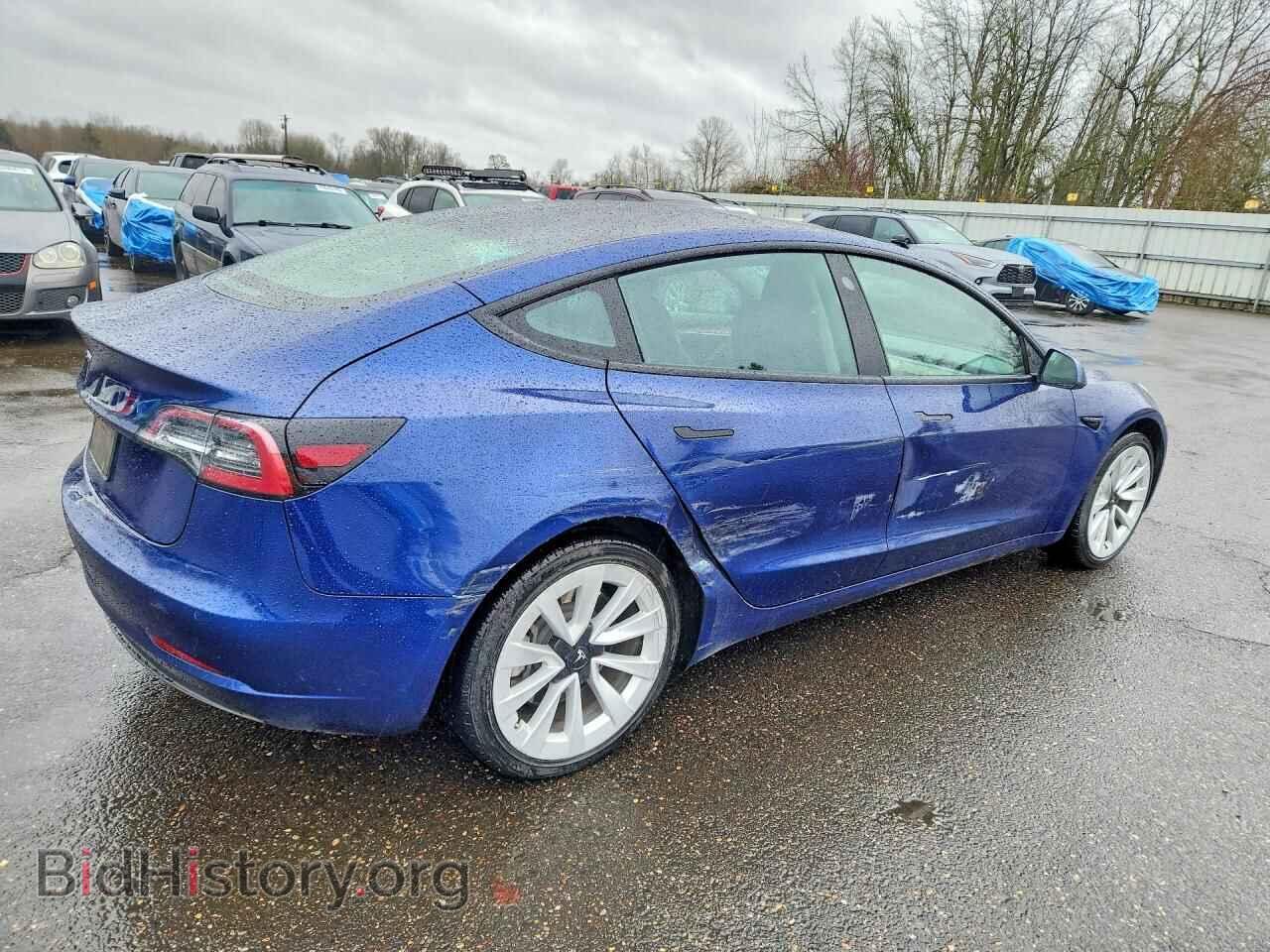 2022 TESLA MODEL 3 - VIN: 5YJ3E1EA4NF369846 - Фото 3