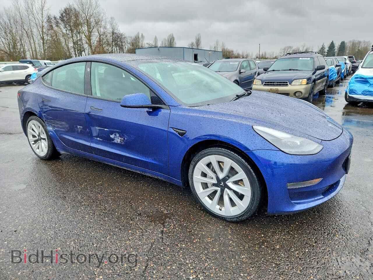 2022 TESLA MODEL 3 - VIN: 5YJ3E1EA4NF369846 - Фото 4