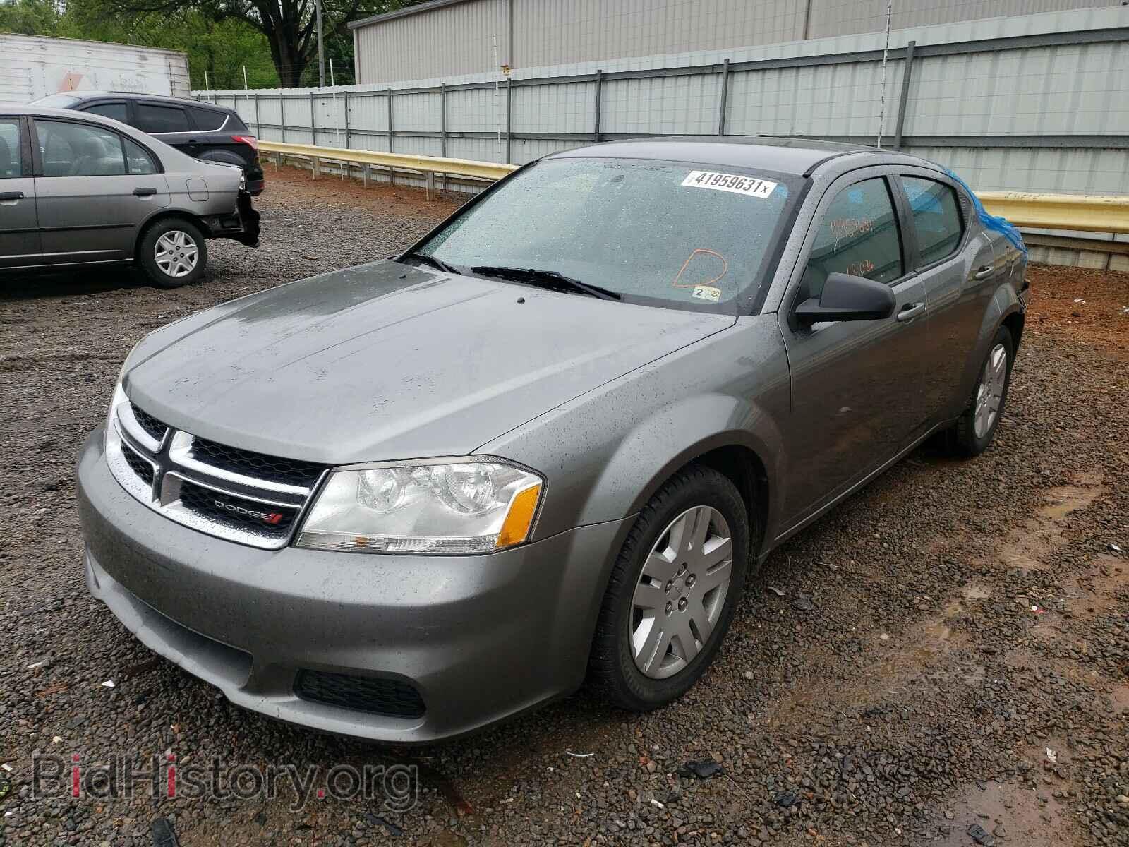 2013 DODGE AVENGER - VIN: 1C3CDZAB7DN637647 - Фото 2