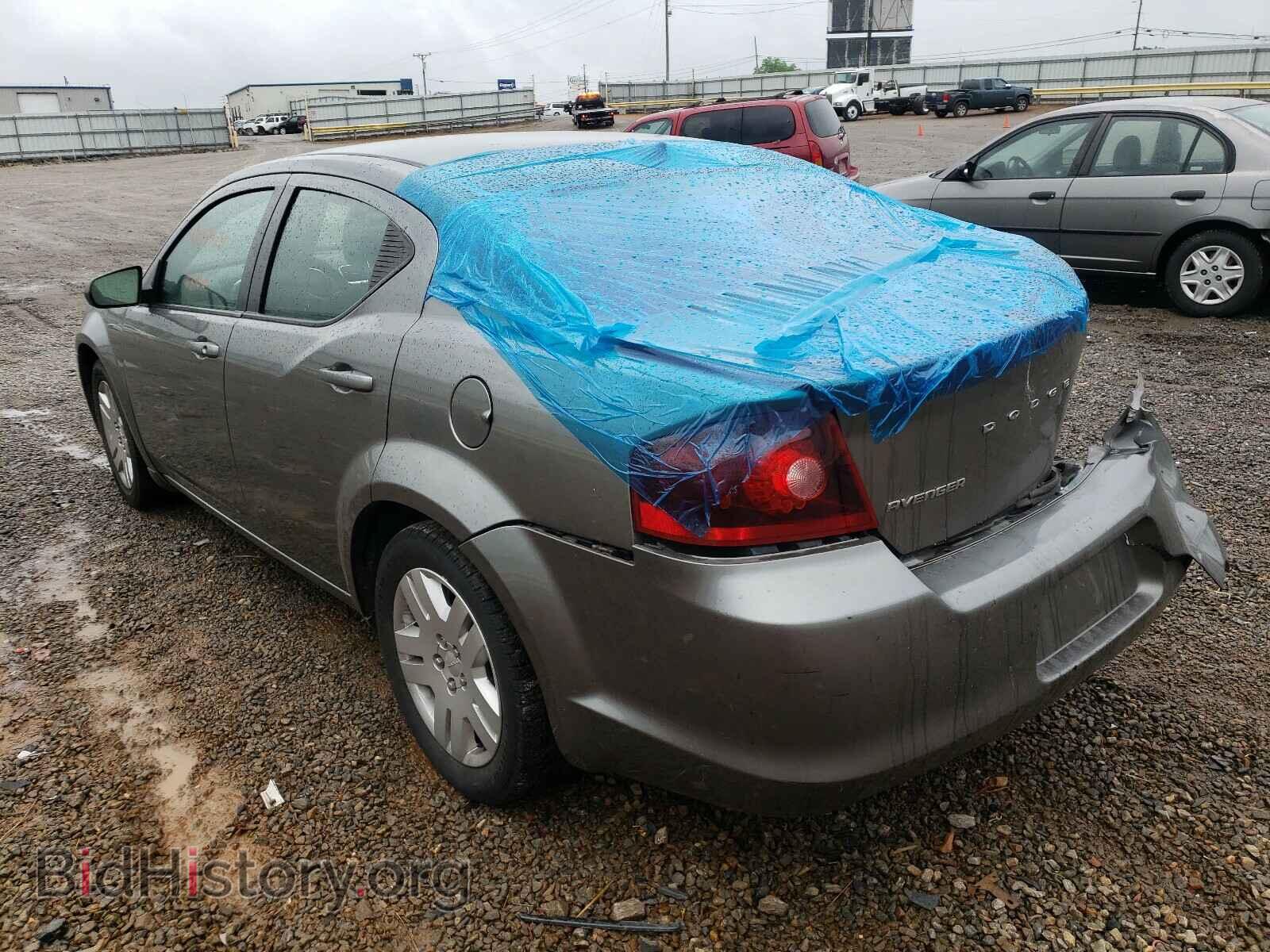 2013 DODGE AVENGER - VIN: 1C3CDZAB7DN637647 - Фото 3