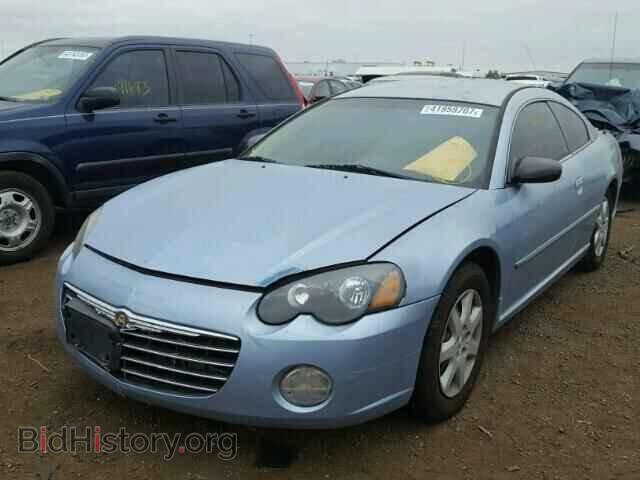 2004 CHRYSLER SEBRING - VIN: 4C3AG42G84E131299 - Фото 2