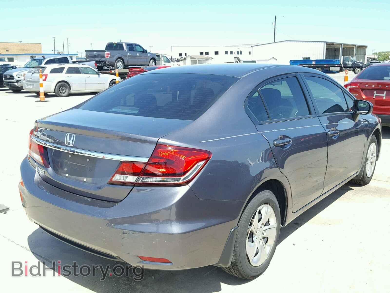 2014 HONDA CIVIC LX - VIN: 19XFB2F52EE061996 - Фото 4