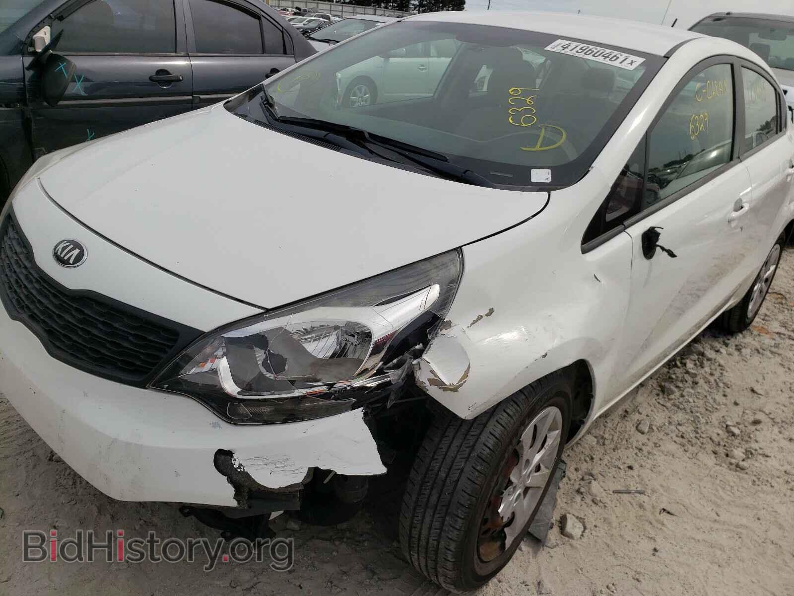 2014 KIA RIO - VIN: KNADM4A32E6386329 - Фото 9