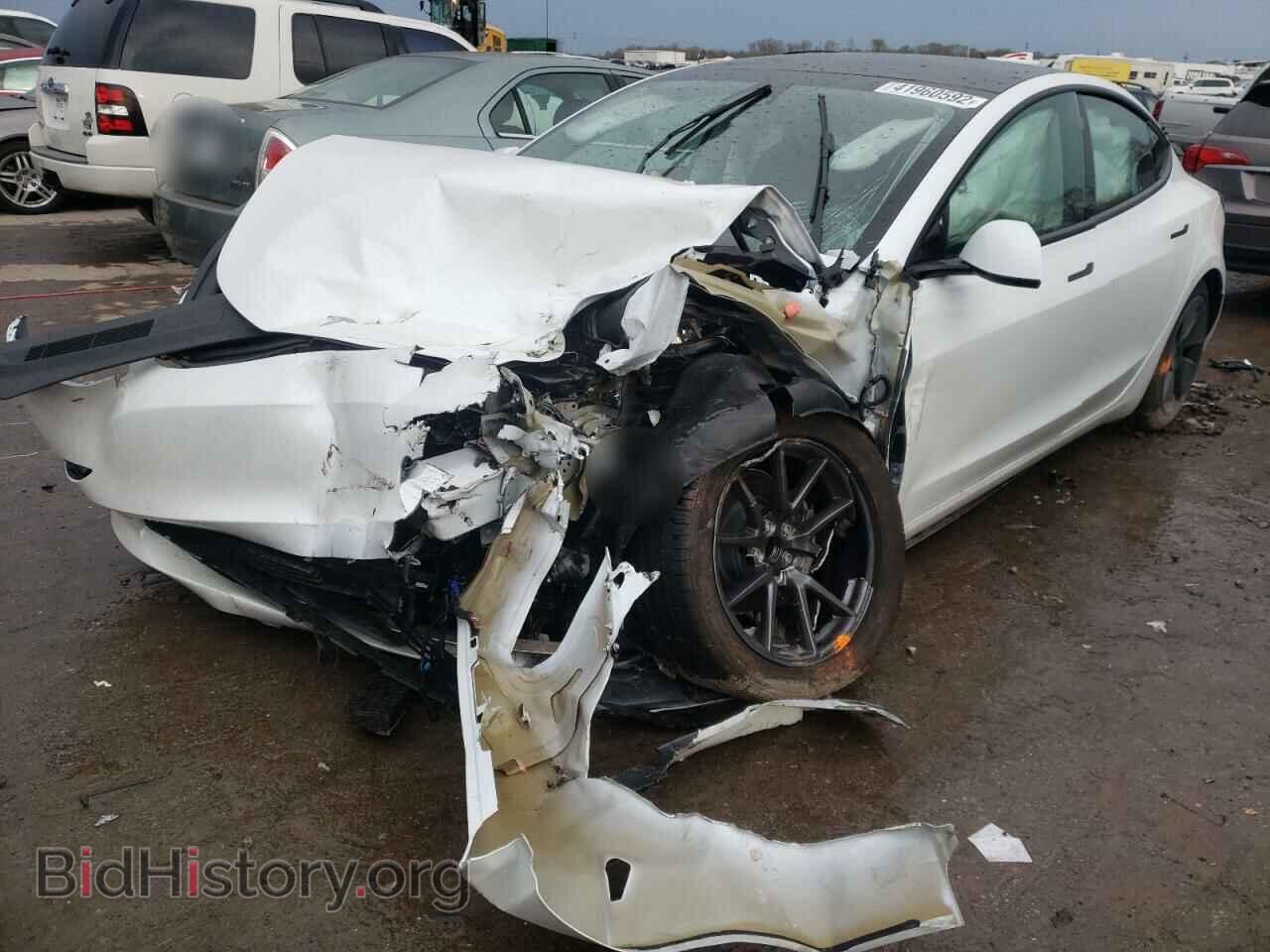 2022 TESLA MODEL 3 - VIN: 5YJ3E1EA8NF102743 - Photo 2