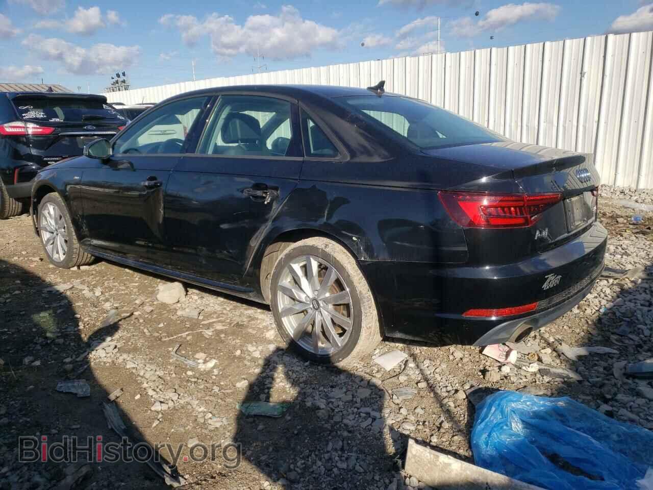 2018 AUDI A4 - VIN: WAUDNAF4XJA131299 - Фото 2