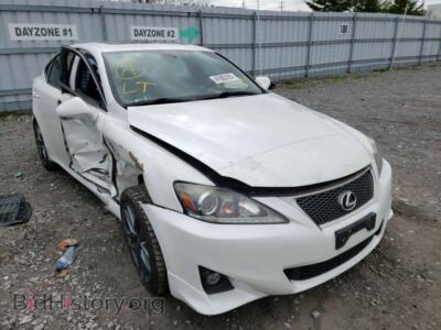 2012 Lexus IS IS 250, белый — VIN JTHBF5C23C5174491, Copart