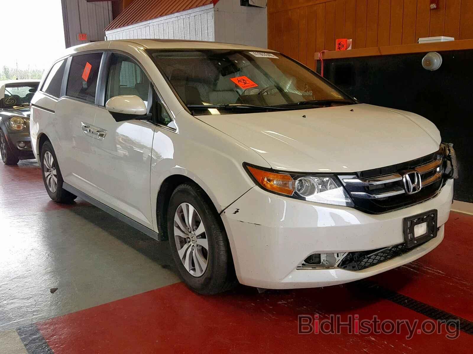 Фотография 5FNRL5H62GB038037 - HONDA ODYSSEY EX 2016