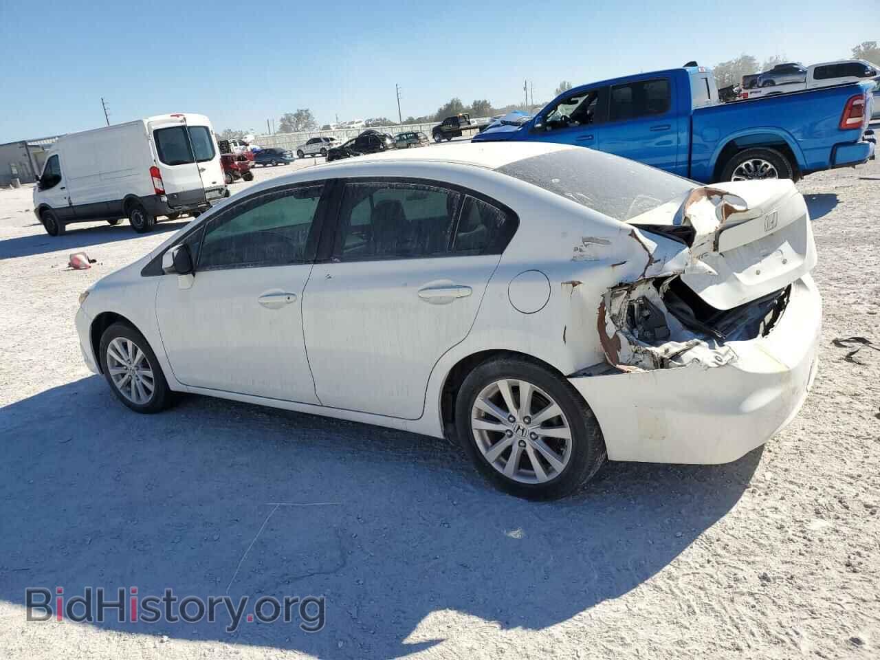 2012 HONDA CIVIC - VIN: 2HGFB2F95CH542234 - Фото 2