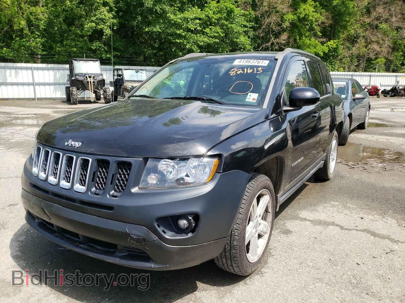 2014 JEEP COMPASS - VIN: 1C4NJCEA8ED821613 - Фото 2