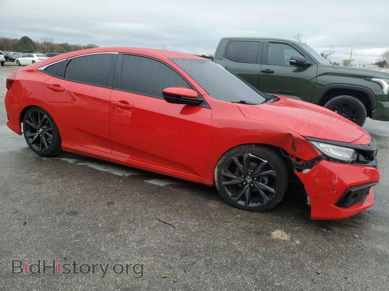 2019 HONDA CIVIC - VIN: 2HGFC2E83KH527896 - Фото 4