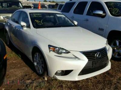 2015 Lexus IS250 IS 250, белый — VIN JTHBF1D24F5048006, Copart