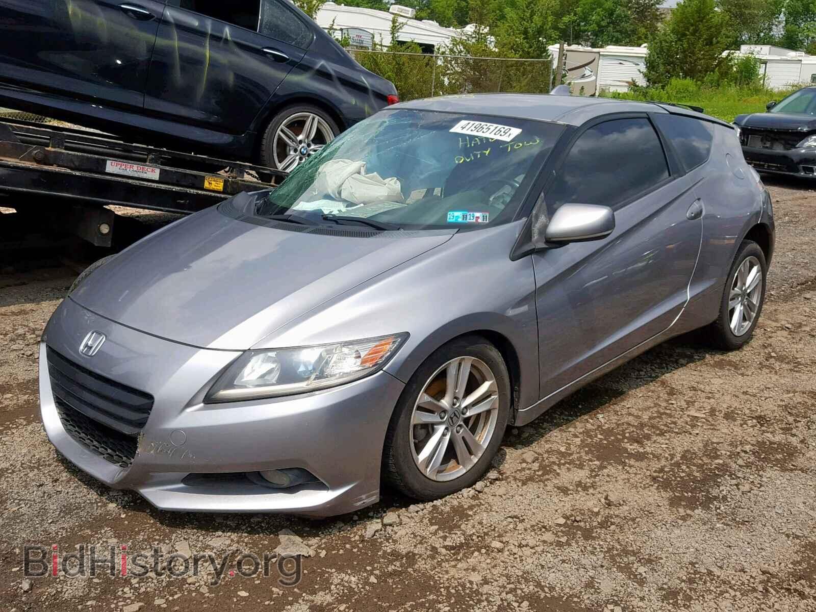 2011 HONDA CR-Z - VIN: JHMZF1D64BS003662 - Фото 2