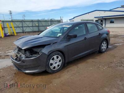 2016 Ford FOCUS S, gray — VIN 1FADP3E23GL331033, Copart