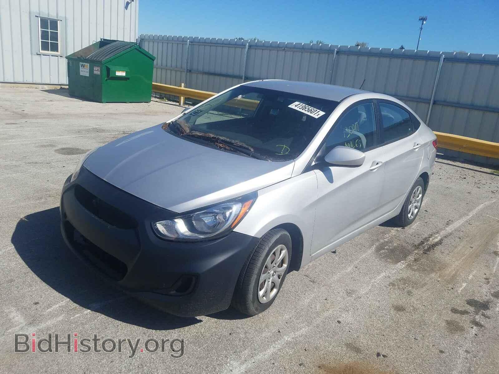 2013 HYUNDAI ACCENT - VIN: KMHCT4AE8DU420752 - Фото 2