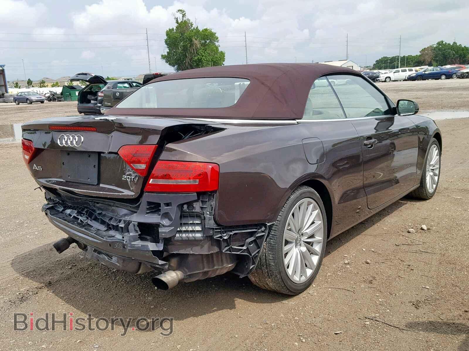 2012 AUDI A5 PREMIUM - VIN: WAUJFAFH5CN008654 - Фото 4