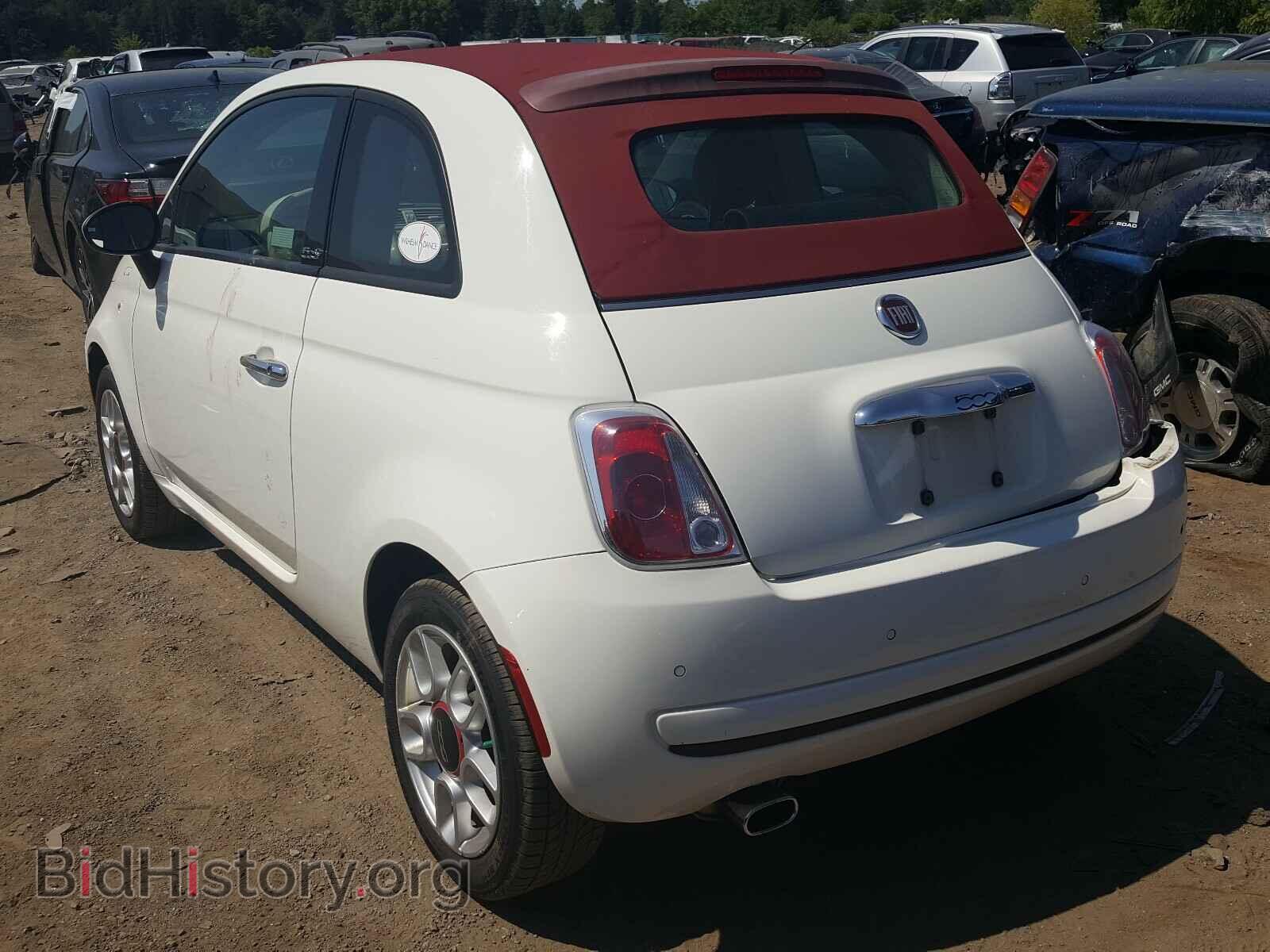 2012 FIAT 500 - VIN: 3C3CFFDR2CT128176 - Фото 3