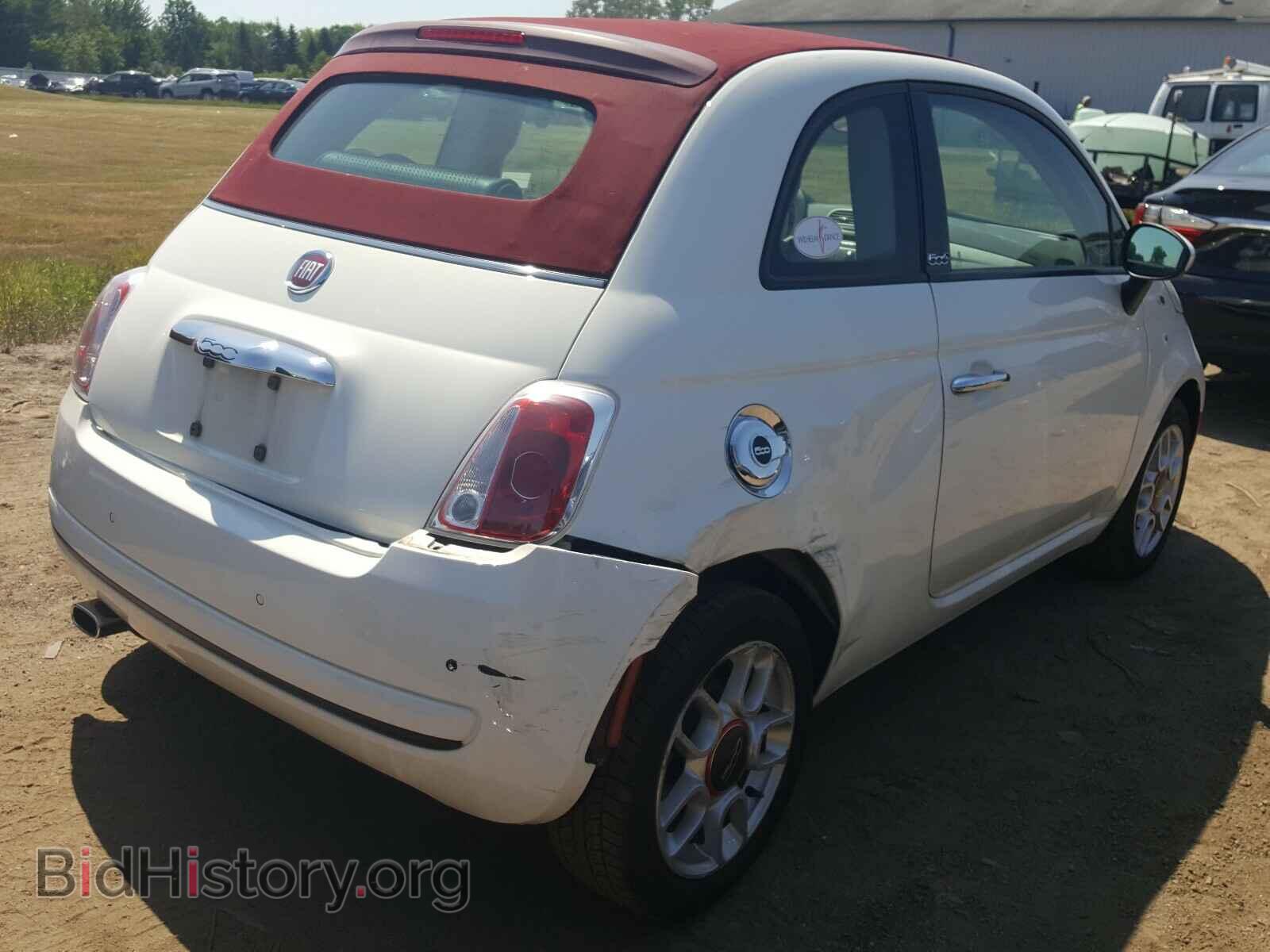 2012 FIAT 500 - VIN: 3C3CFFDR2CT128176 - Фото 4