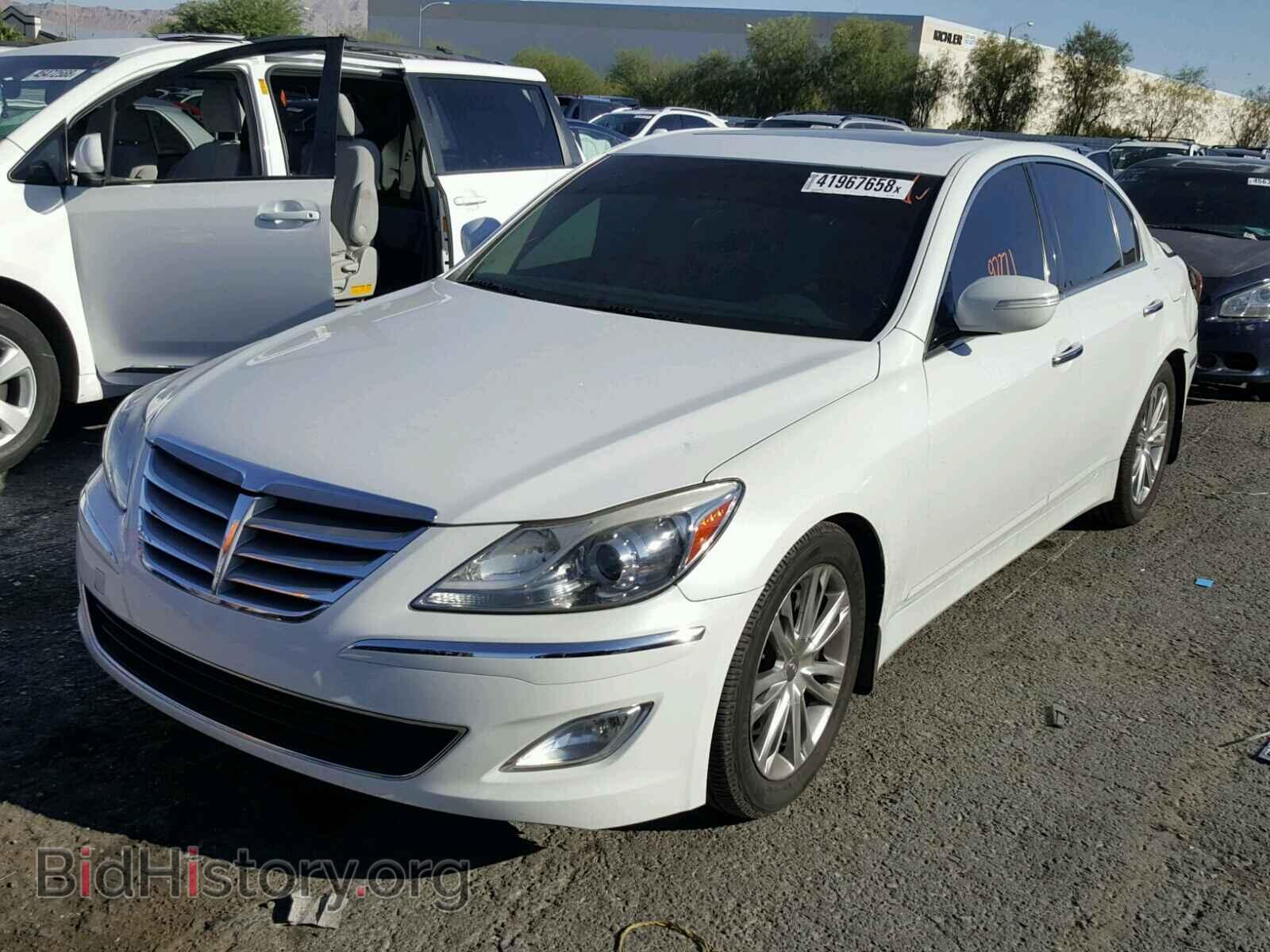 2012 HYUNDAI GENESIS - VIN: KMHGC4DD6CU185934 - Фото 2
