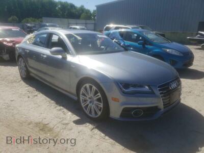 2012 Audi A7 A7 Prestig, gray — VIN WAU2GAFC8CN084245, Copart