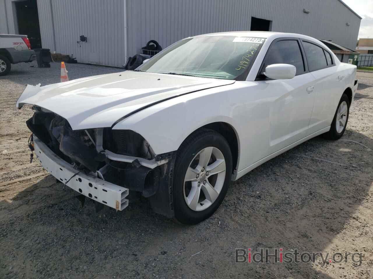 Photo 2C3CDXBG1EH357568 - DODGE CHARGER 2014