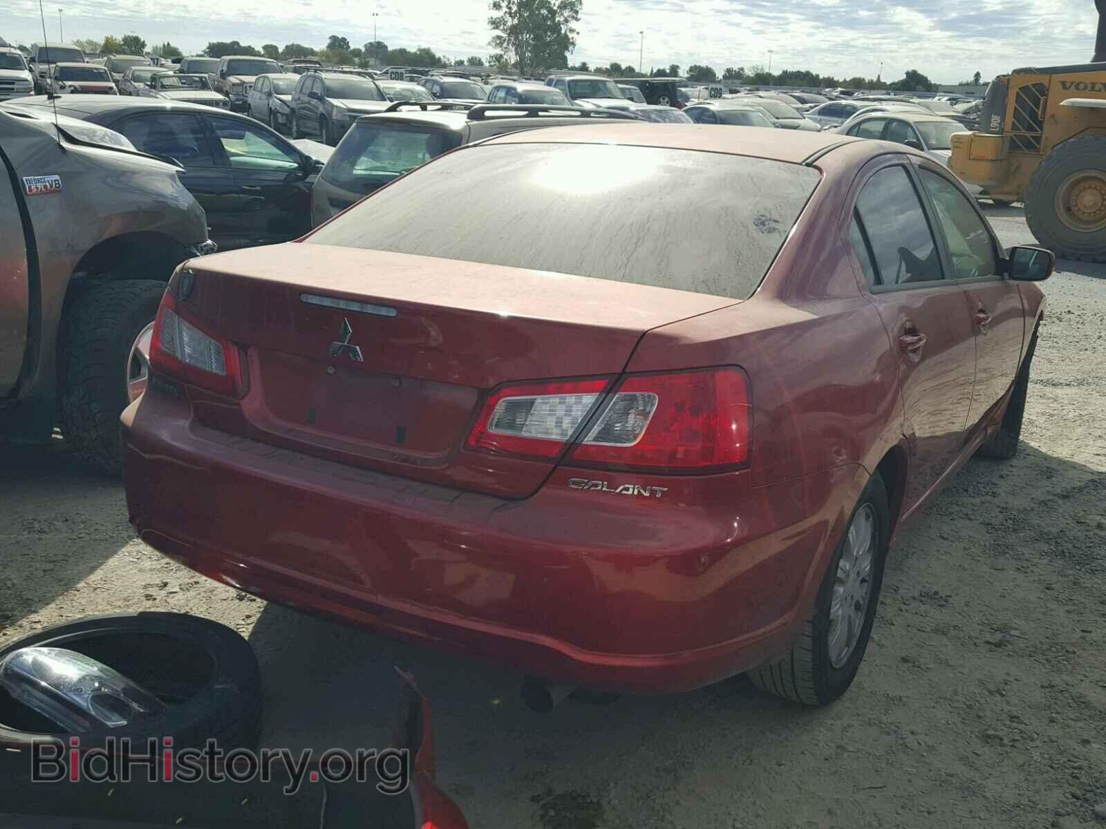 2012 MITSUBISHI GALANT - VIN: 4A32B2FF3CE021410 - Фото 4