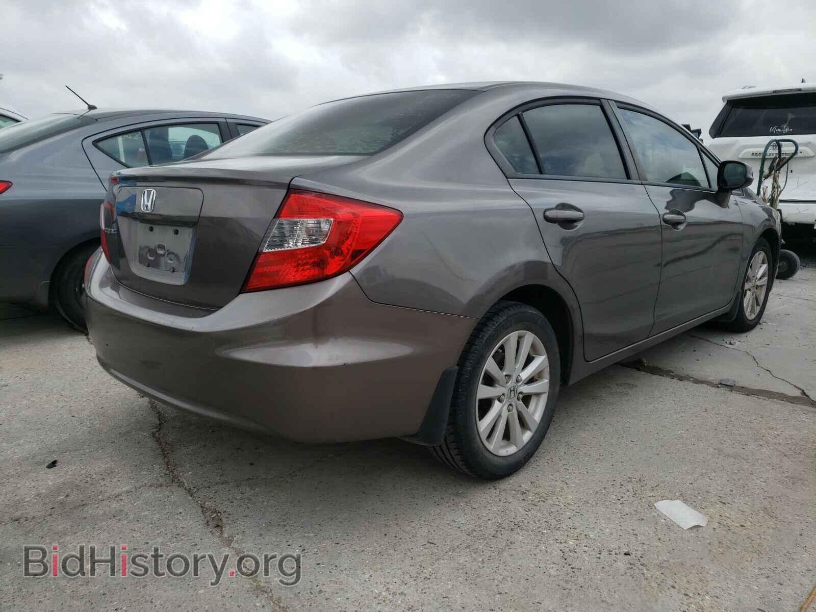 2012 HONDA CIVIC - VIN: 2HGFB2F83CH595909 - Фото 4