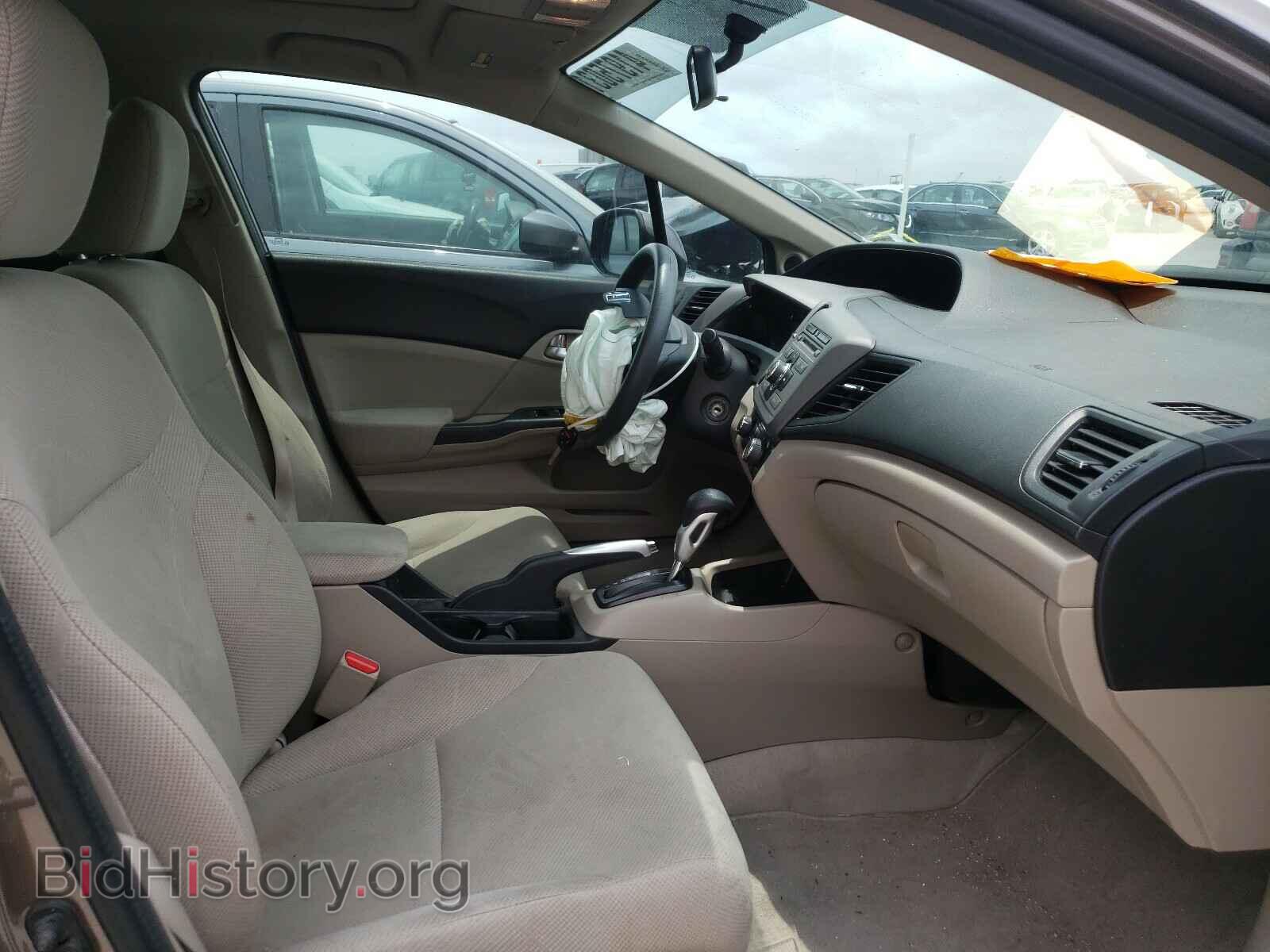 2012 HONDA CIVIC - VIN: 2HGFB2F83CH595909 - Фото 5