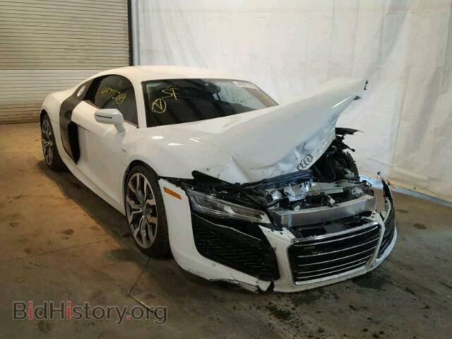 2014 Audi R8 R8 5.2 QUA (VIN WUAGNAFG5EN001412) — photo 1 of 10, Copart, damage: front end