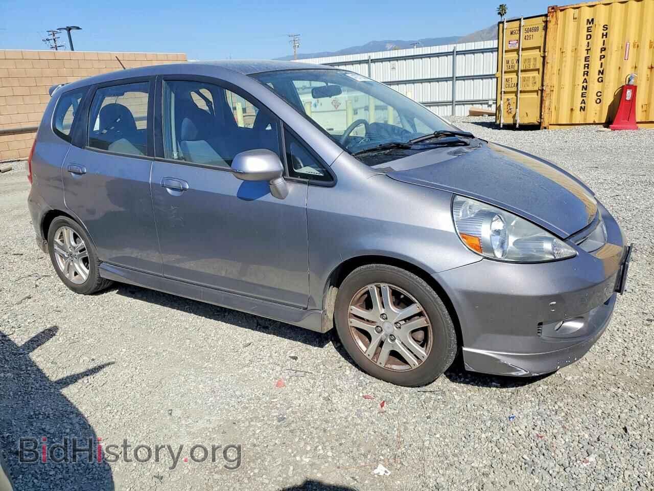 2007 HONDA FIT - VIN: JHMGD38607S060953 - Фото 4
