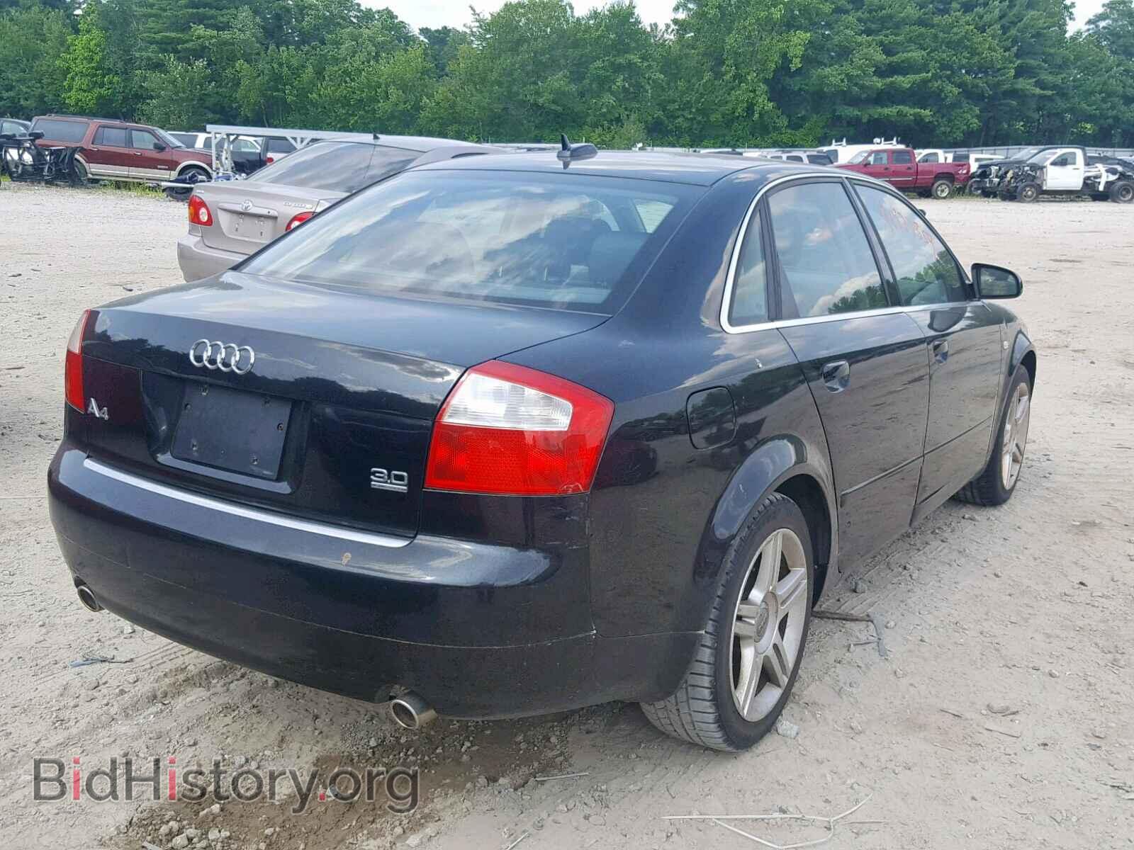 2005 AUDI A4 - VIN: WAULT68E85A061070 - Фото 4