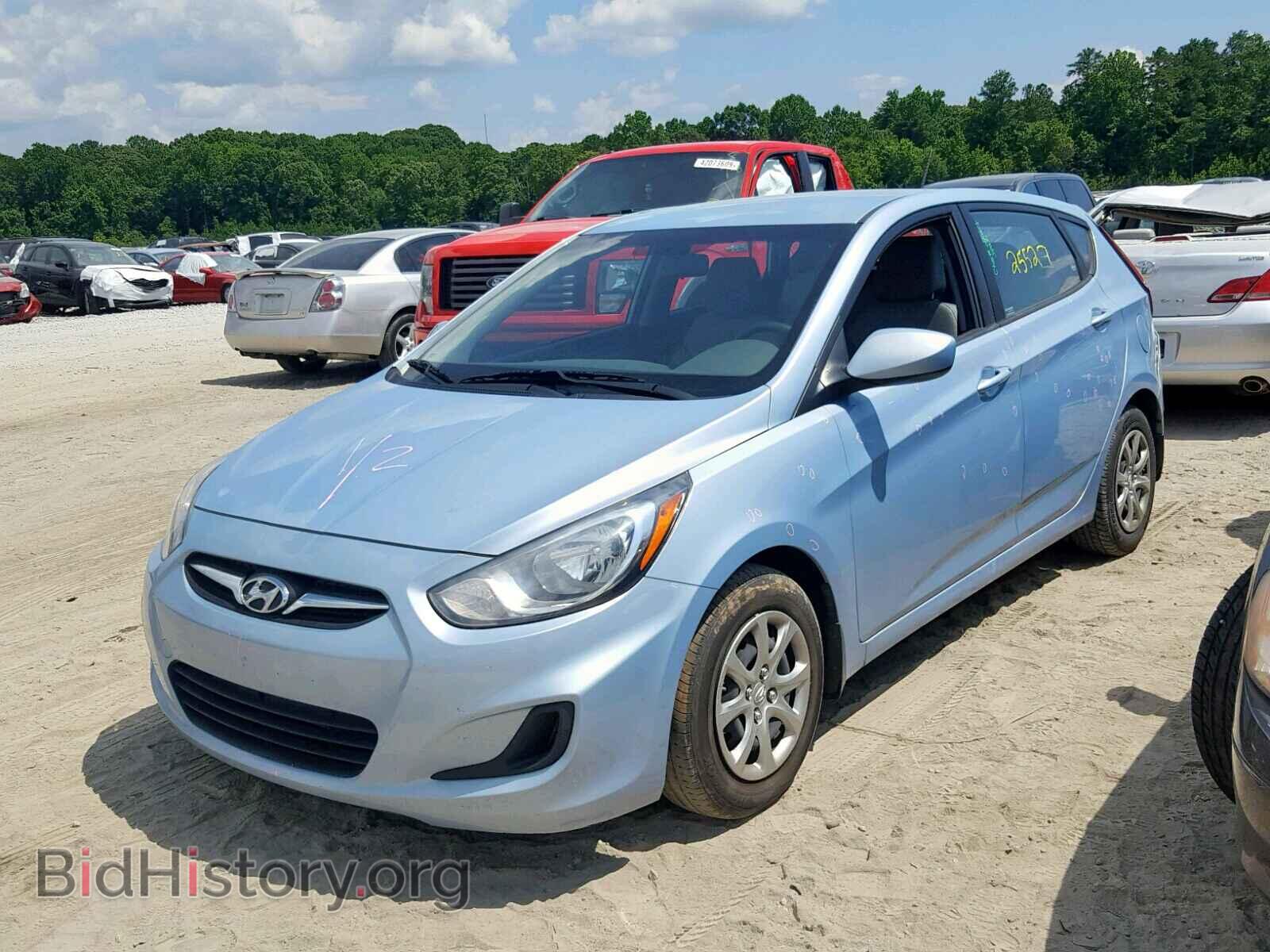 2013 HYUNDAI ACCENT - VIN: KMHCT5AE5DU080286 - Фото 2