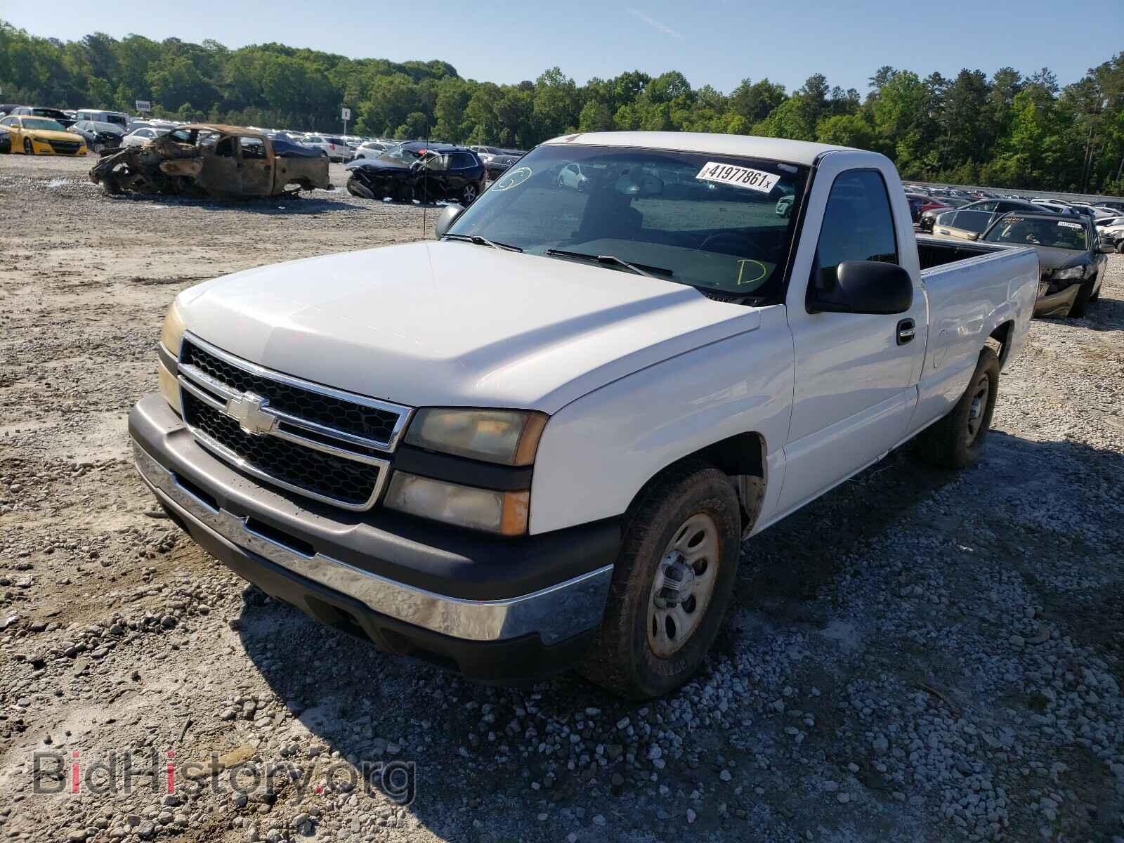 2006 CHEVROLET SILVERADO - VIN: 3GCEC14Z66G249869 - Фото 2