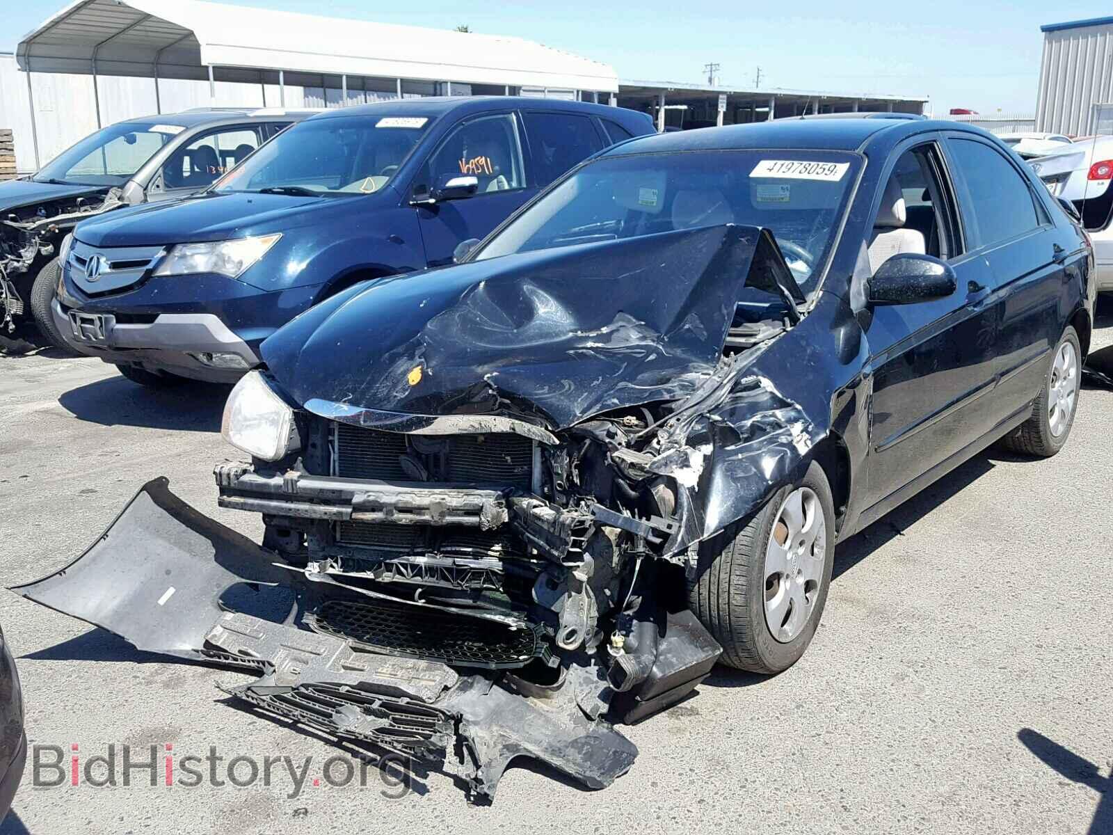 2008 KIA SPECTRA EX - VIN: KNAFE122585582916 - Фото 2