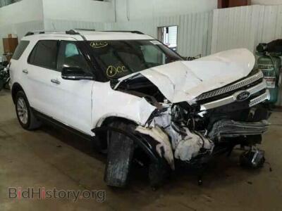 2013 Ford EXPLORER, white — VIN 1FM5K7D83DGA75728, Copart