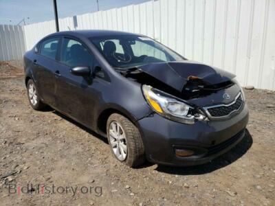 2012 Kia RIO RIO EX, gray — VIN KNADN4A33C6069282, Copart