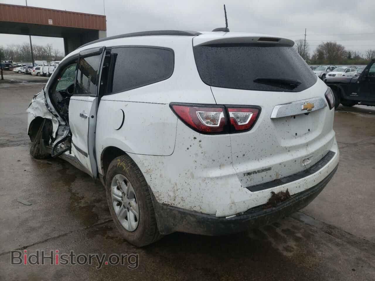2017 CHEVROLET TRAVERSE - VIN: 1GNKRFED3HJ229766 - Фото 3