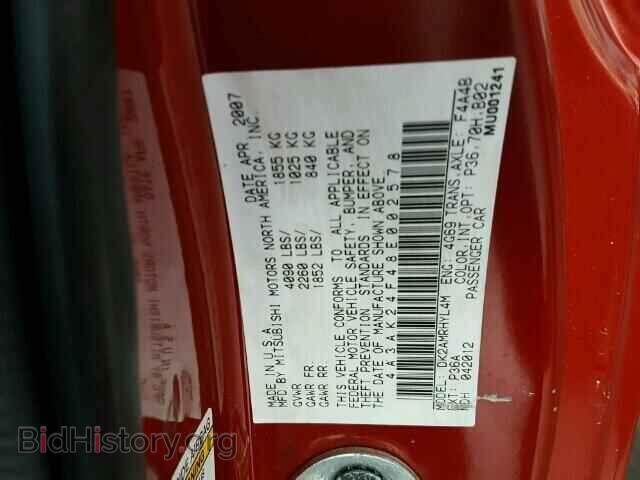2008 MITSUBISHI ECLIPSE - VIN: 4A3AK24F48E002578 - Photo 10