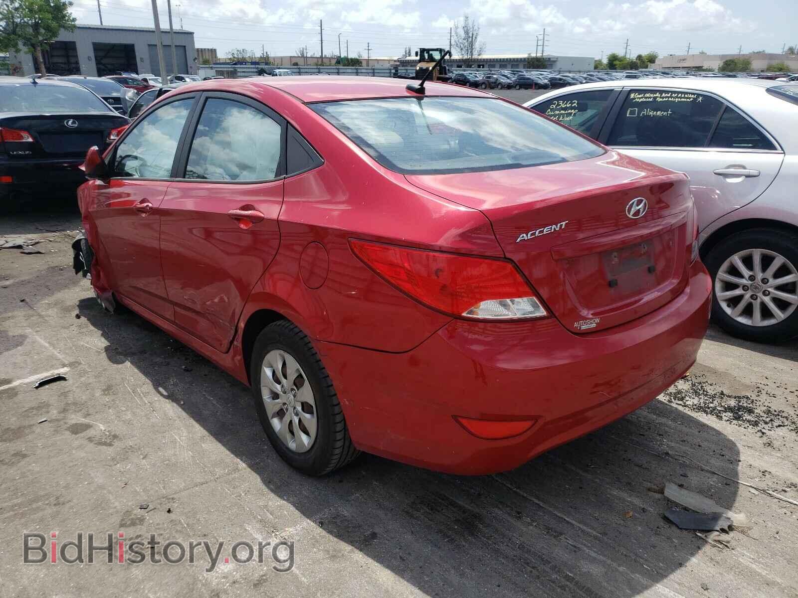 2016 HYUNDAI ACCENT - VIN: KMHCT4AE2GU962319 - Фото 3