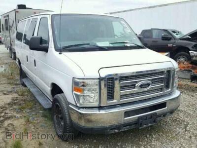 2010 Ford ECONOLINE, белый — VIN 1FBNE3BL7ADA02942, Copart