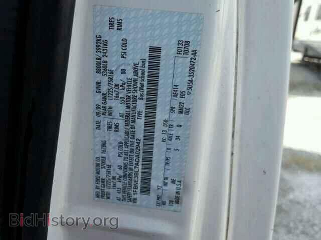 2010 FORD ECONOLINE - VIN: 1FBNE3BL7ADA02942 - Фото 10