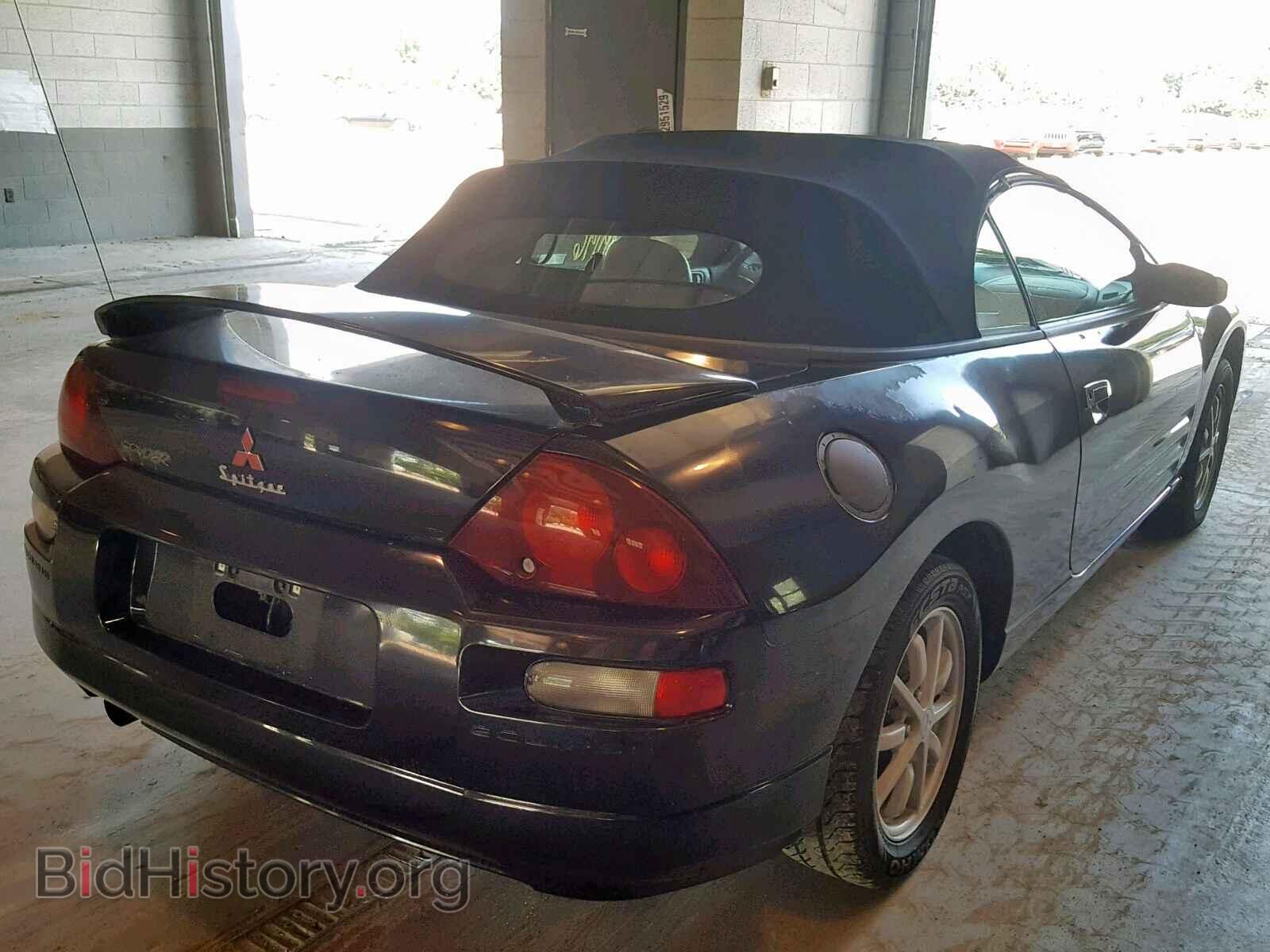 2001 MITSUBISHI ECLIPSE - VIN: 4A3AE35G01E006184 - Фото 4
